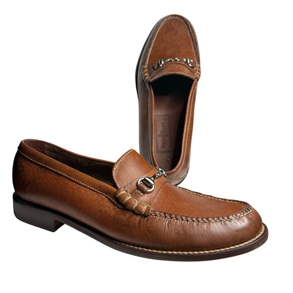 Men’s Cole Haan Brown Loafer with Distinctive Horsebit main image 4